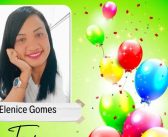 Feliz aniversário, Elenice Gomes
